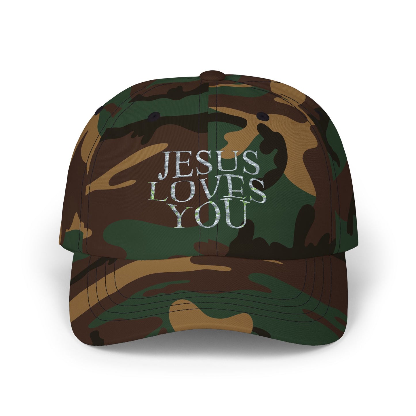 Serenity’s Classic Dad Cap Jesus Loves You