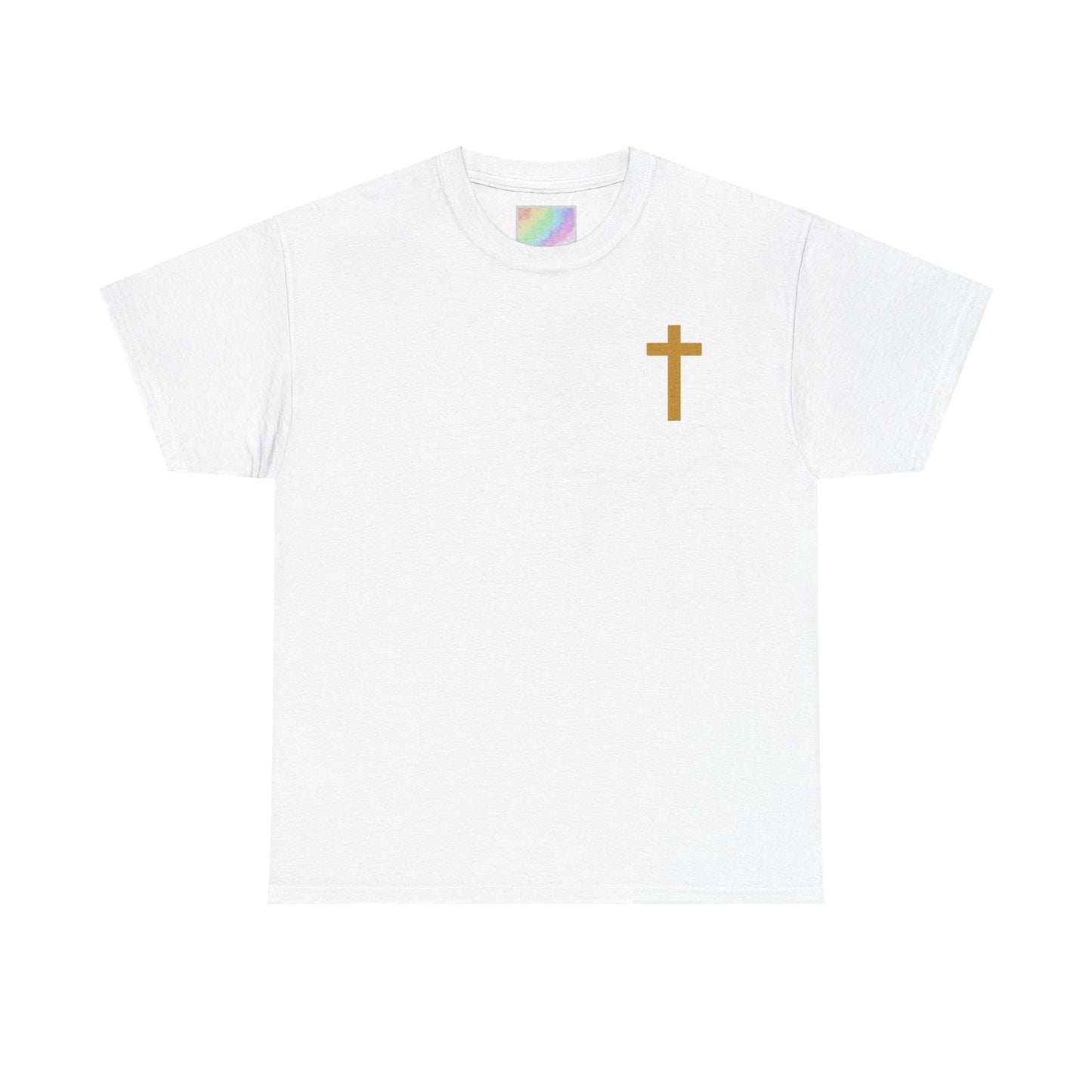 Serenity's Jesus Loves You Unisex T-Shirt w/ Daily Bible Verse QR Code 4 Easter & Gatherings or @ Home