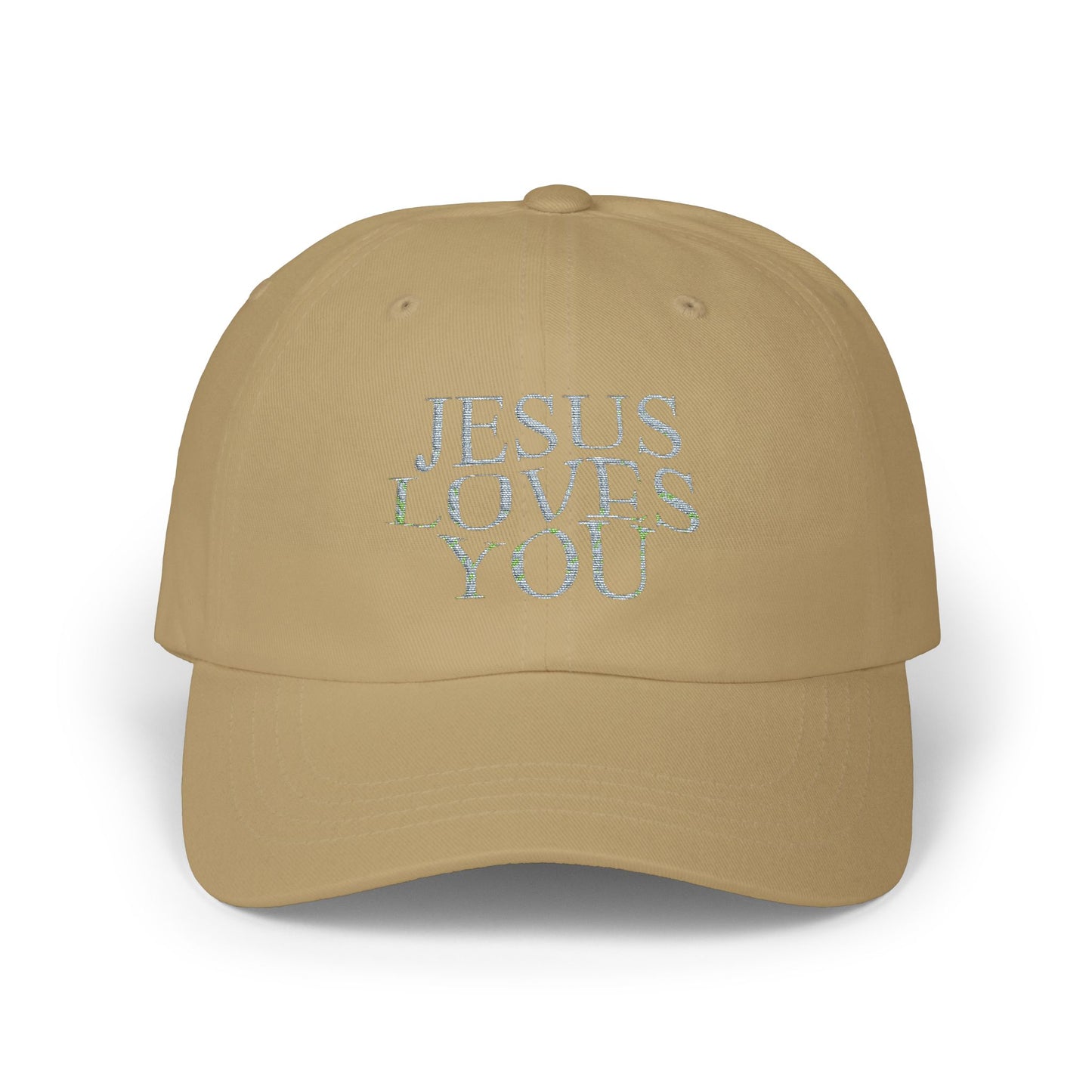 Serenity’s Classic Dad Cap Jesus Loves You