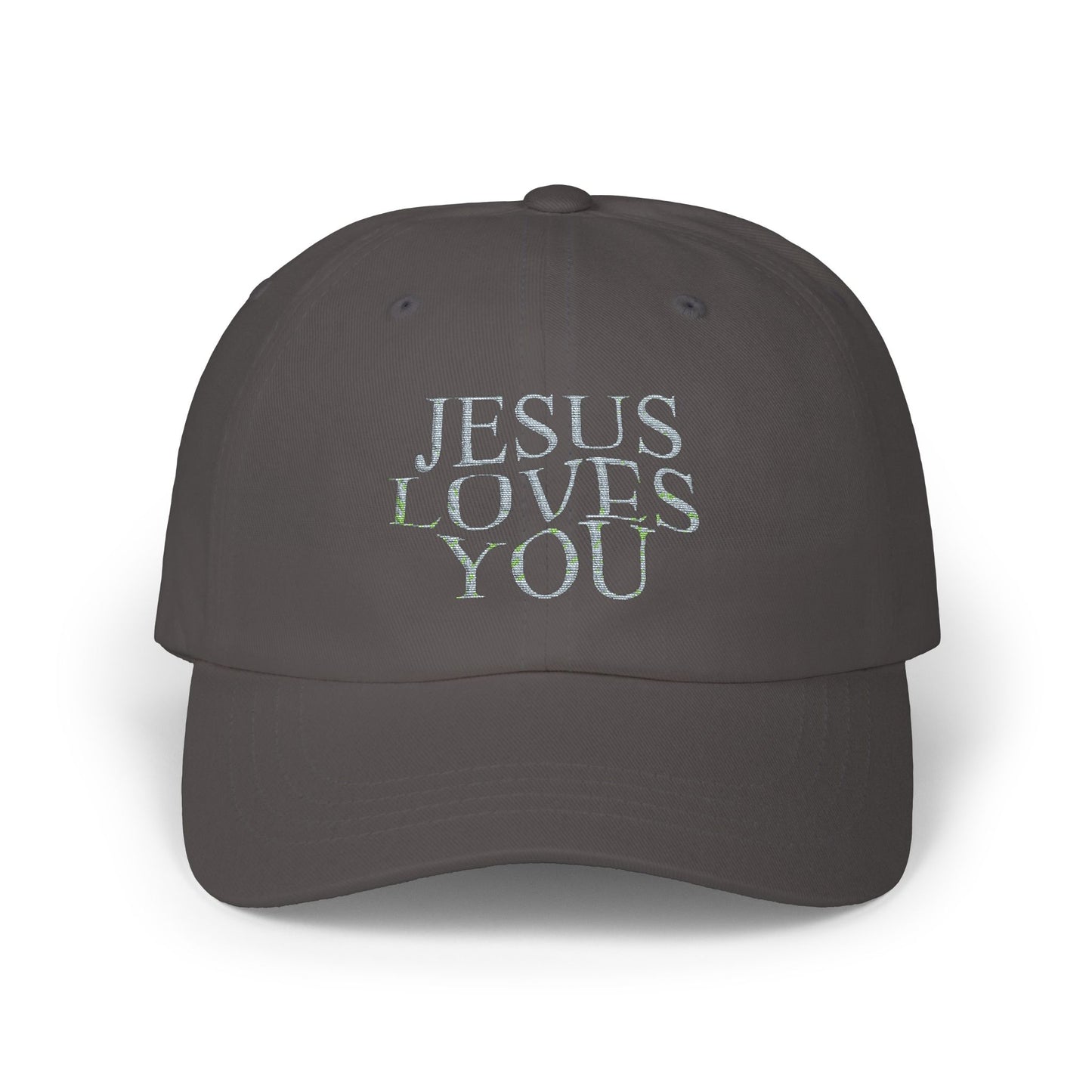 Serenity’s Classic Dad Cap Jesus Loves You