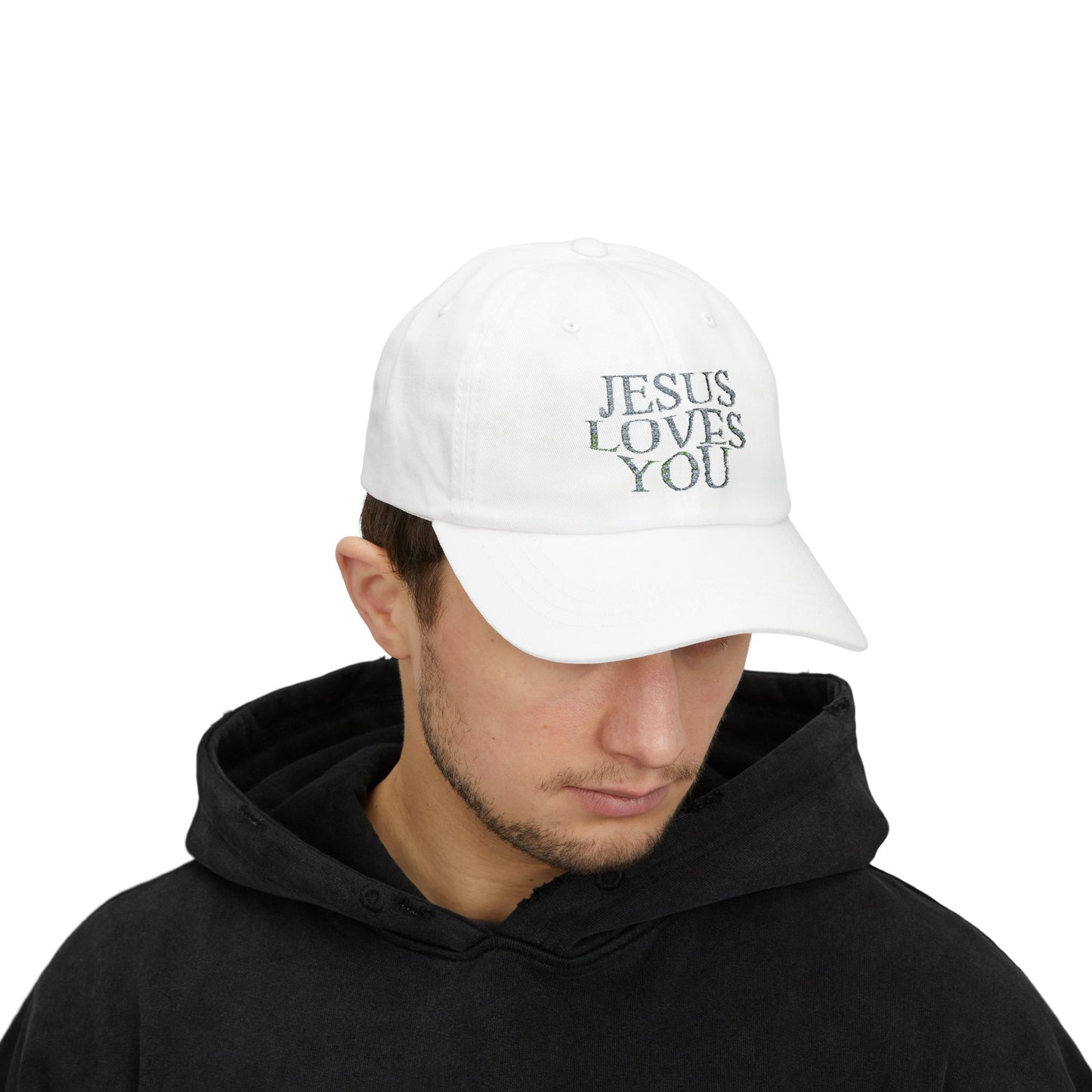 Serenity’s Classic Dad Cap Jesus Loves You