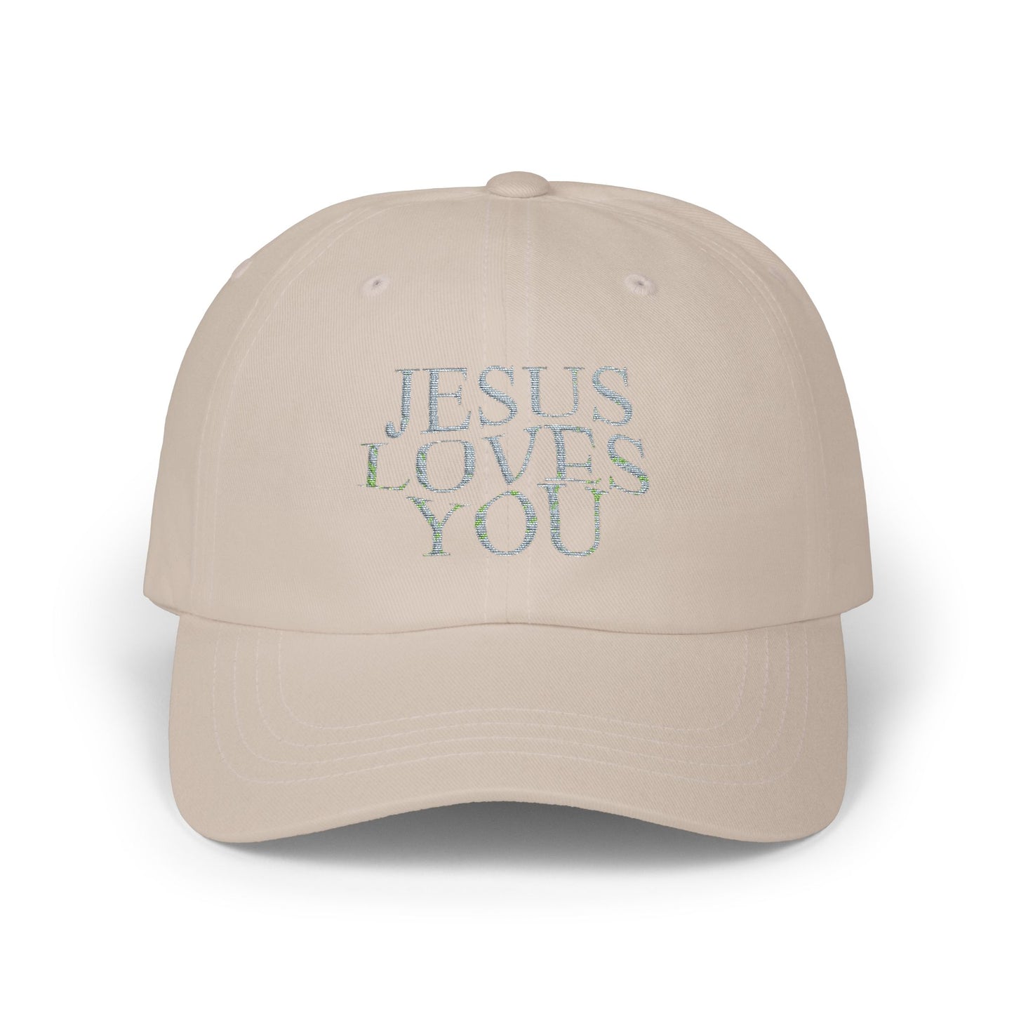 Serenity’s Classic Dad Cap Jesus Loves You