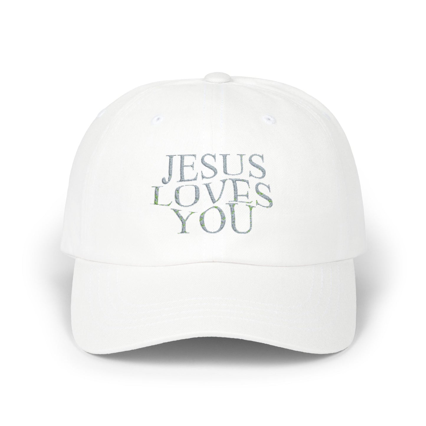 Serenity’s Classic Dad Cap Jesus Loves You