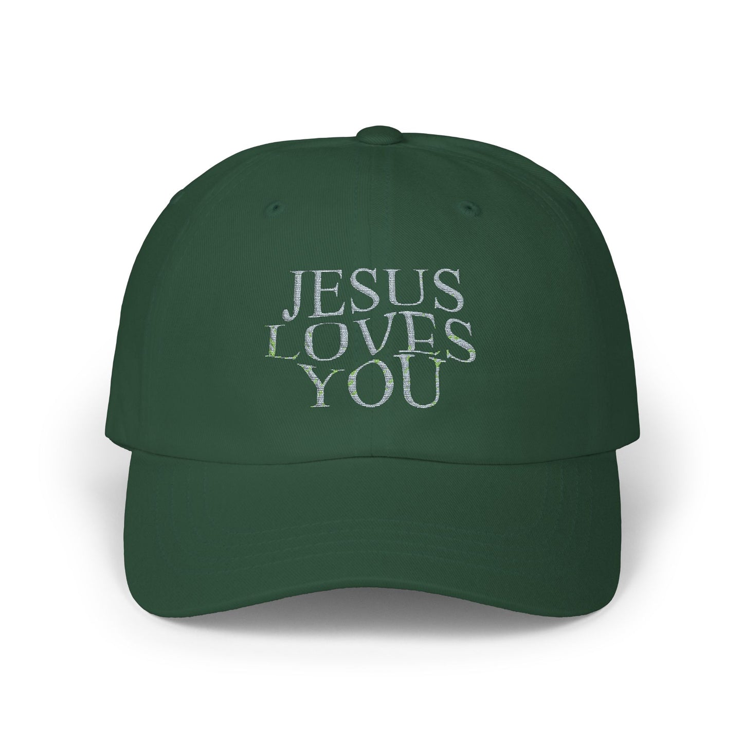 Serenity’s Classic Dad Cap Jesus Loves You