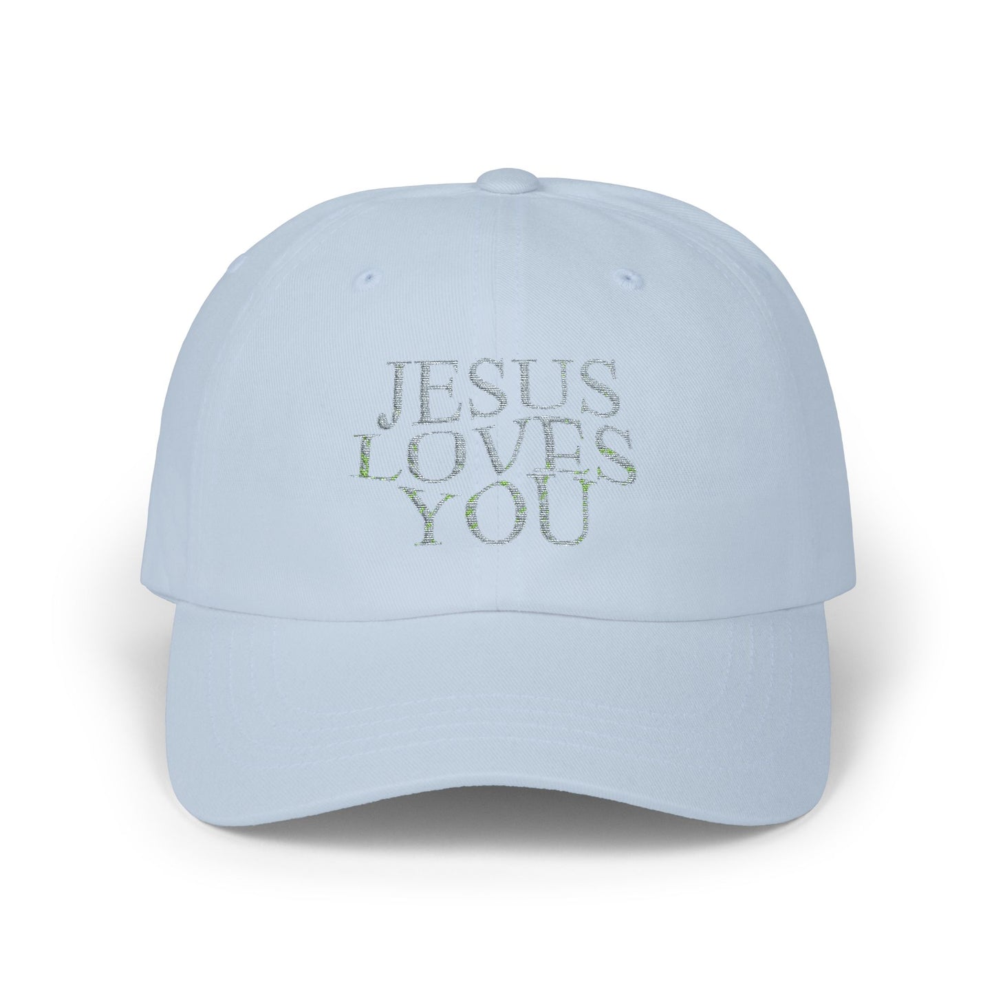 Serenity’s Classic Dad Cap Jesus Loves You