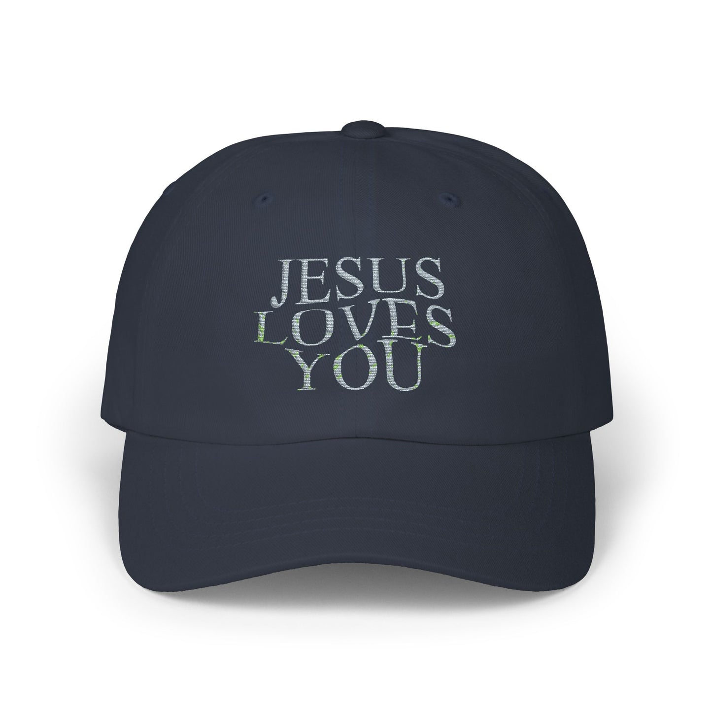 Serenity’s Classic Dad Cap Jesus Loves You