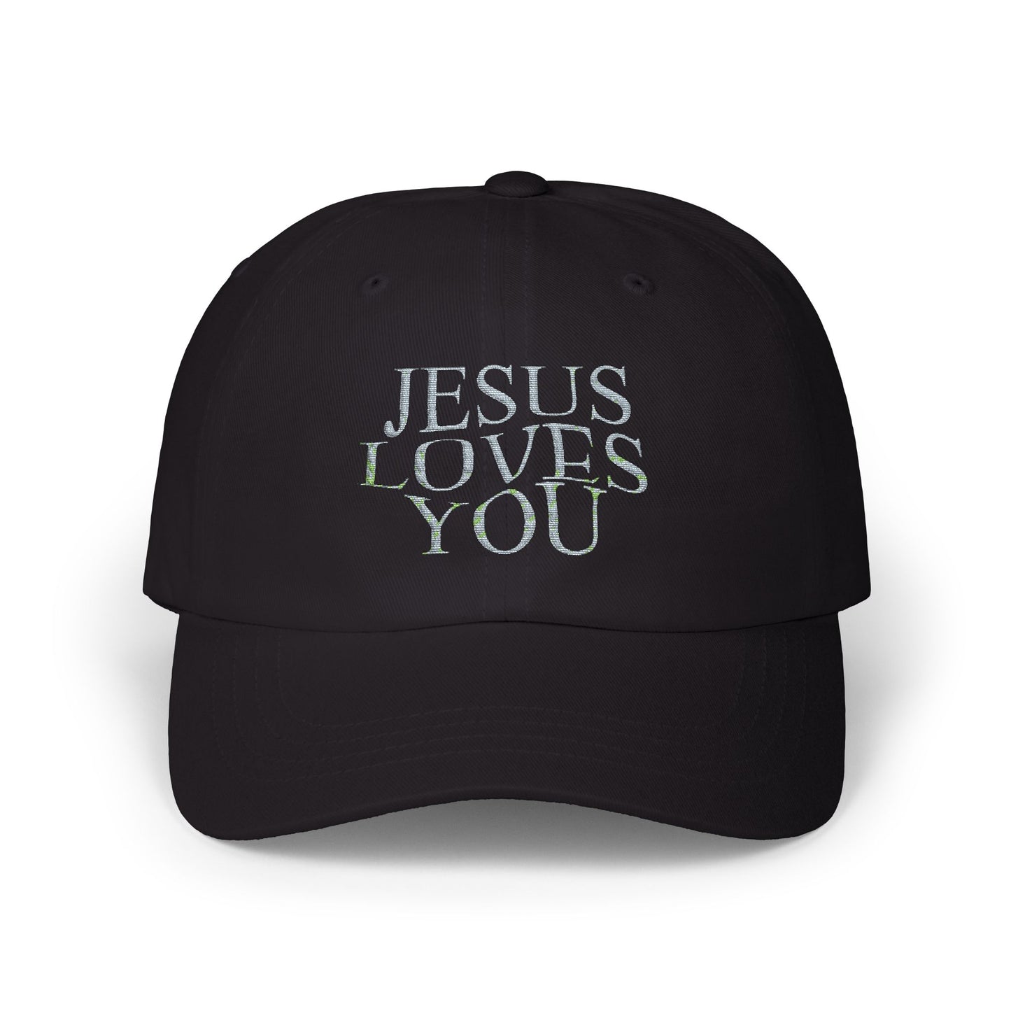 Serenity’s Classic Dad Cap Jesus Loves You