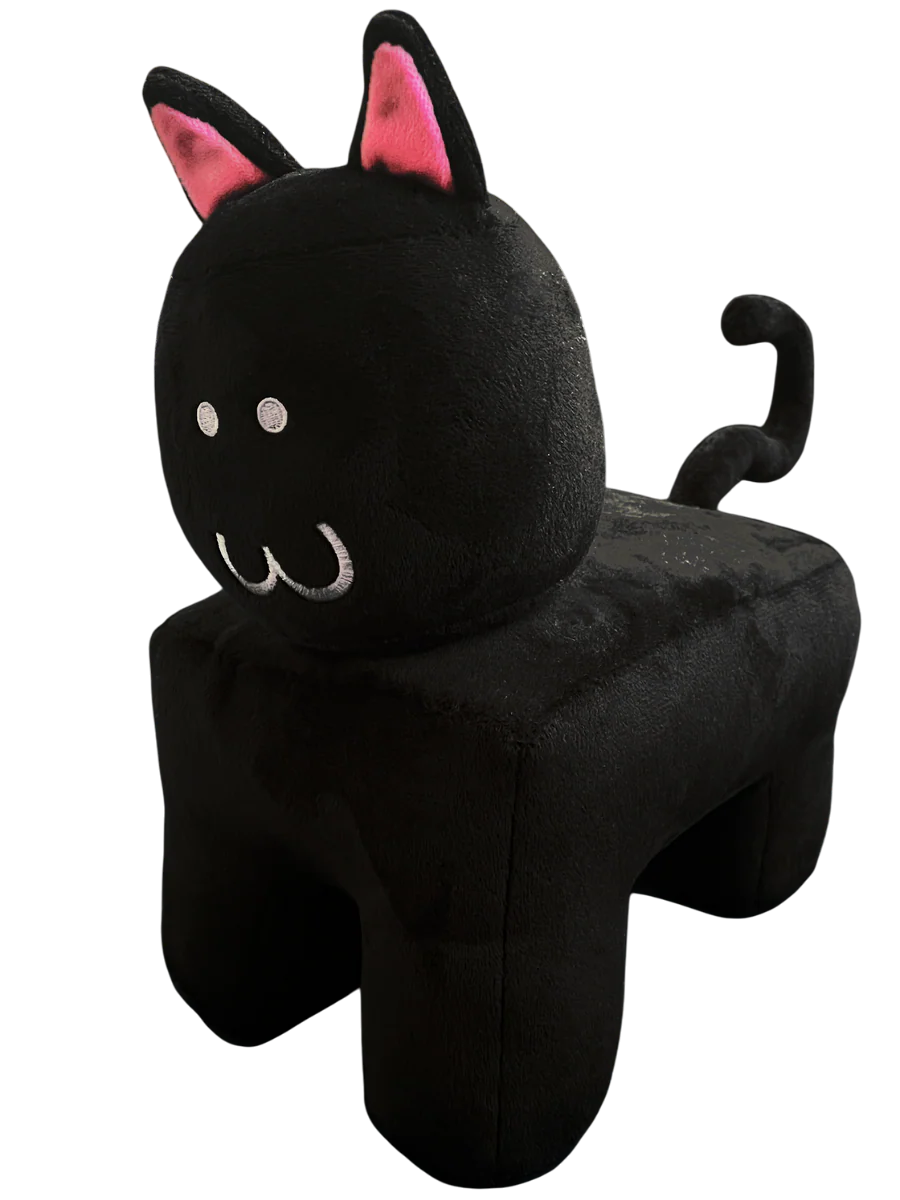 BLACK CAT PLUSHIE
