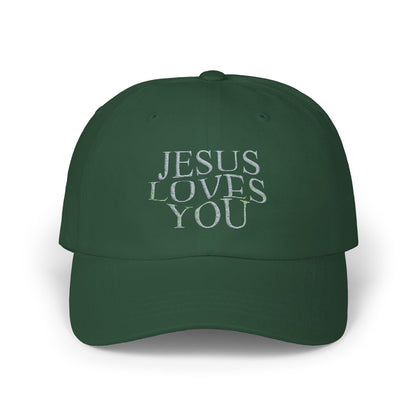 Serenity’s Classic Dad Cap Jesus Loves You