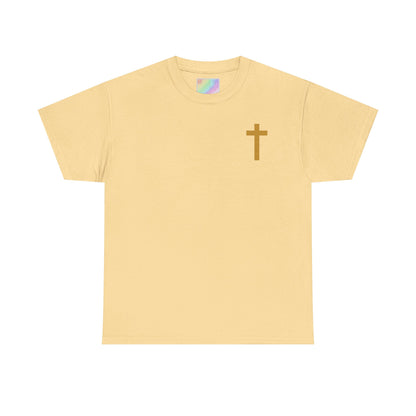 Serenity's Jesus Loves You Unisex T-Shirt w/ Daily Bible Verse QR Code 4 Easter & Gatherings or @ Home